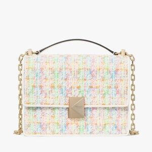 Kate Spade Deco Tweed Chain Shoulder Bag, Multi